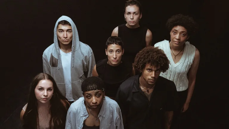 The Group of Kaleidoskop looking at the camera.