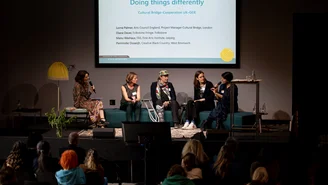 5 people on stage