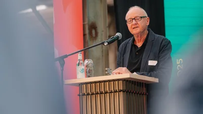 Kurt Eichler auf der Bühne