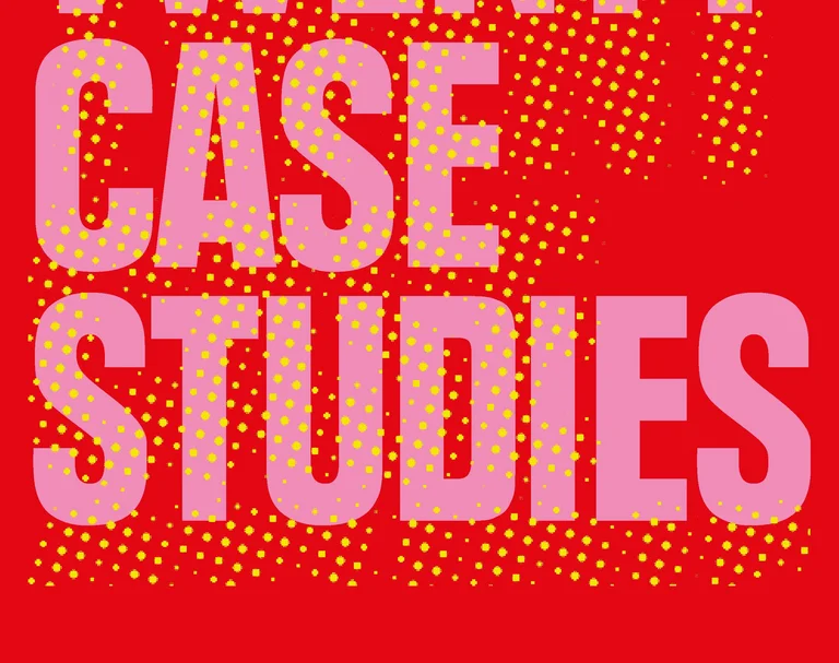 Titelblatt mit der Aufschrift "Twenty Case Studies"