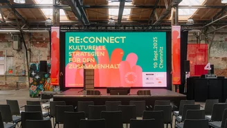 Blick auf die Bühne