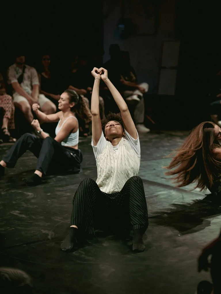 Dancers from Kaleidoskop performing.